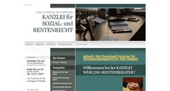 Desktop Screenshot of kanzlei-werling.de